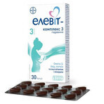 Elevit 3, Multivitamine pentru perioada postnatală și de alăptare, 30 capsule, Bayer