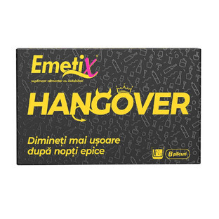 Emetix Hangover, 8 plicuri, Fiterman