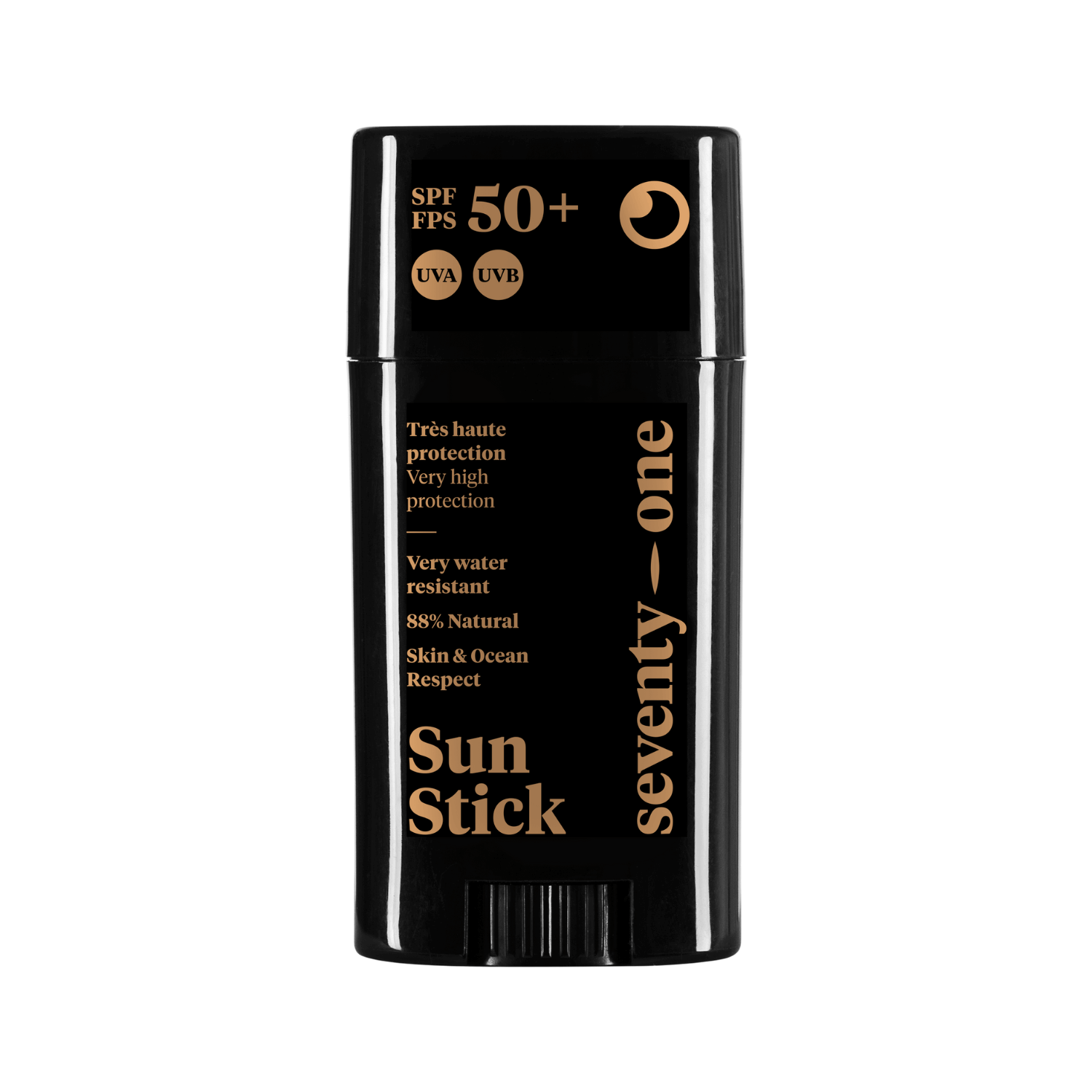 Stick protectie solara foarte rezistent la apa pentru fata SPF 50 The Pacha Mama, 15 g, Seventy One Percent