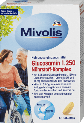 Glucosamină, 66 g, Mivolis, 40 tabl