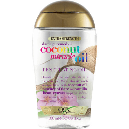 Ogx Ulei de păr Coconut Miracle, 100 ml