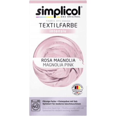 Simplicol Vopsea textile roza magnolia, 550 g