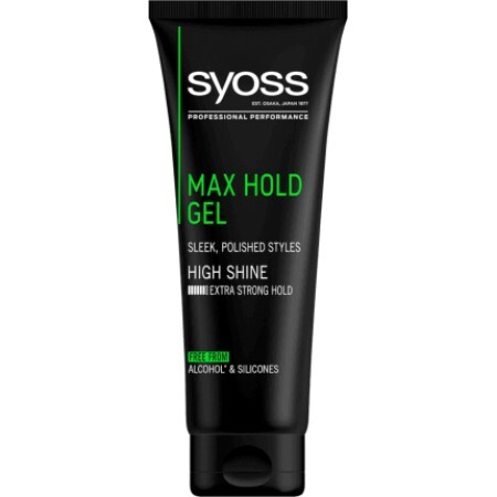 Syoss Gel de păr Max Hold, 250 ml