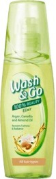 Wash&amp;Go Ulei elixir cu argan pentru toate tipurile de păr, 100 ml