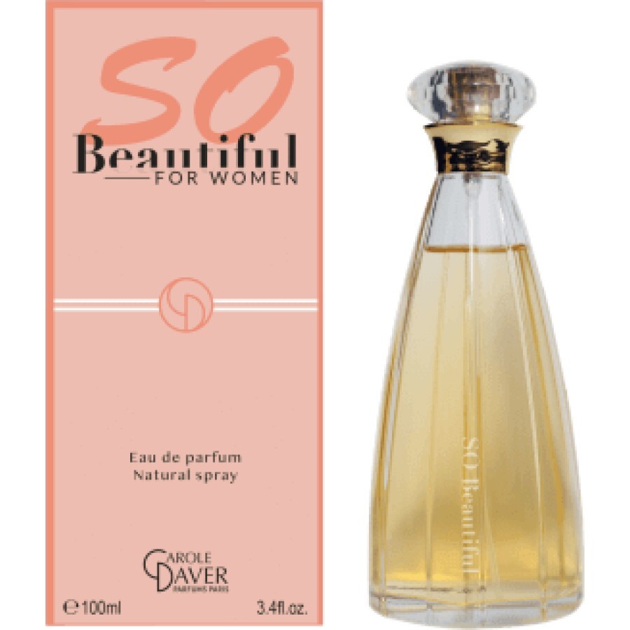 Carole Daver Apă de parfum SO Beautiful, 100 ml