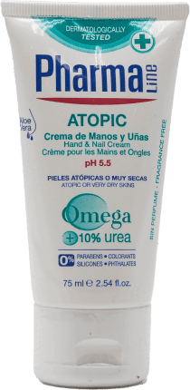 PharmaLine Cremă mâini pentru piele atopică, 75 ml