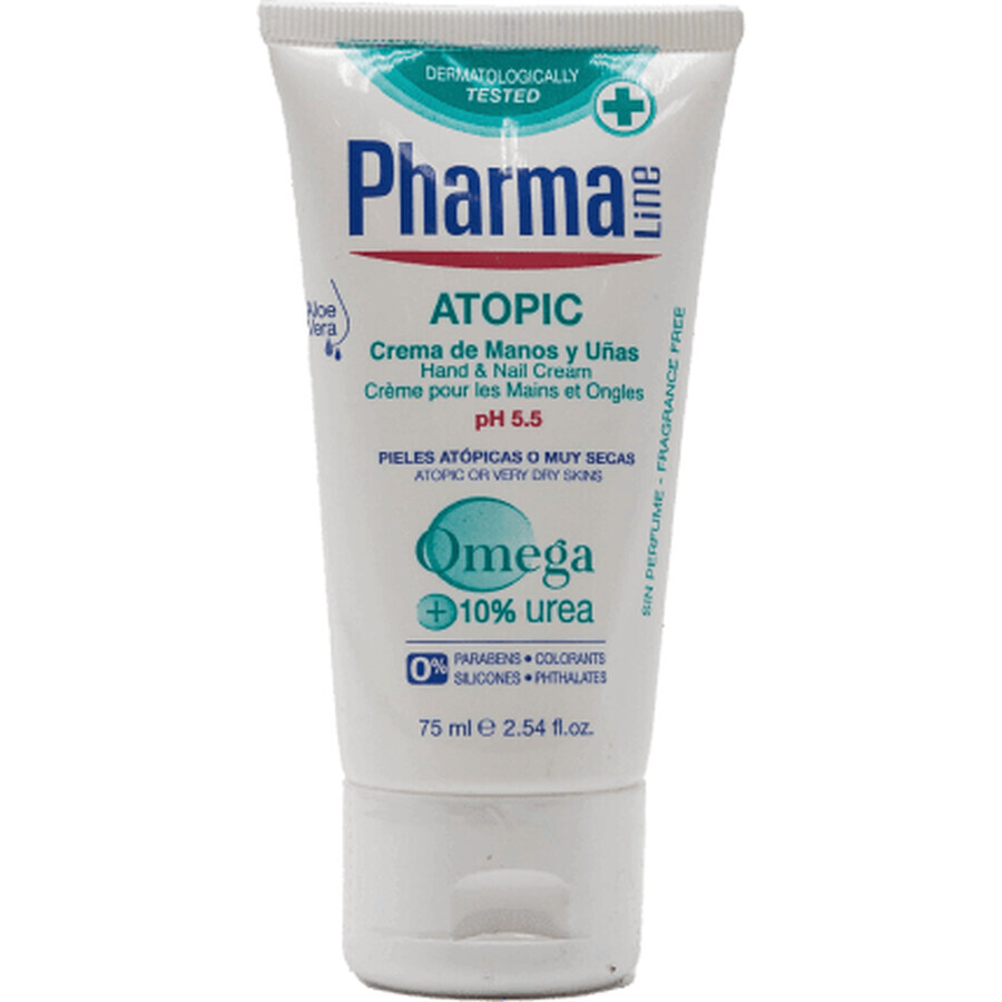 PharmaLine Cremă mâini pentru piele atopică, 75 ml