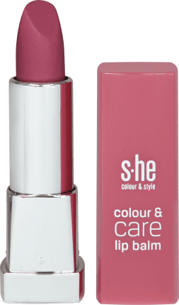 She colour&style Colour & Care Balsam de buze 335/003, 5 g