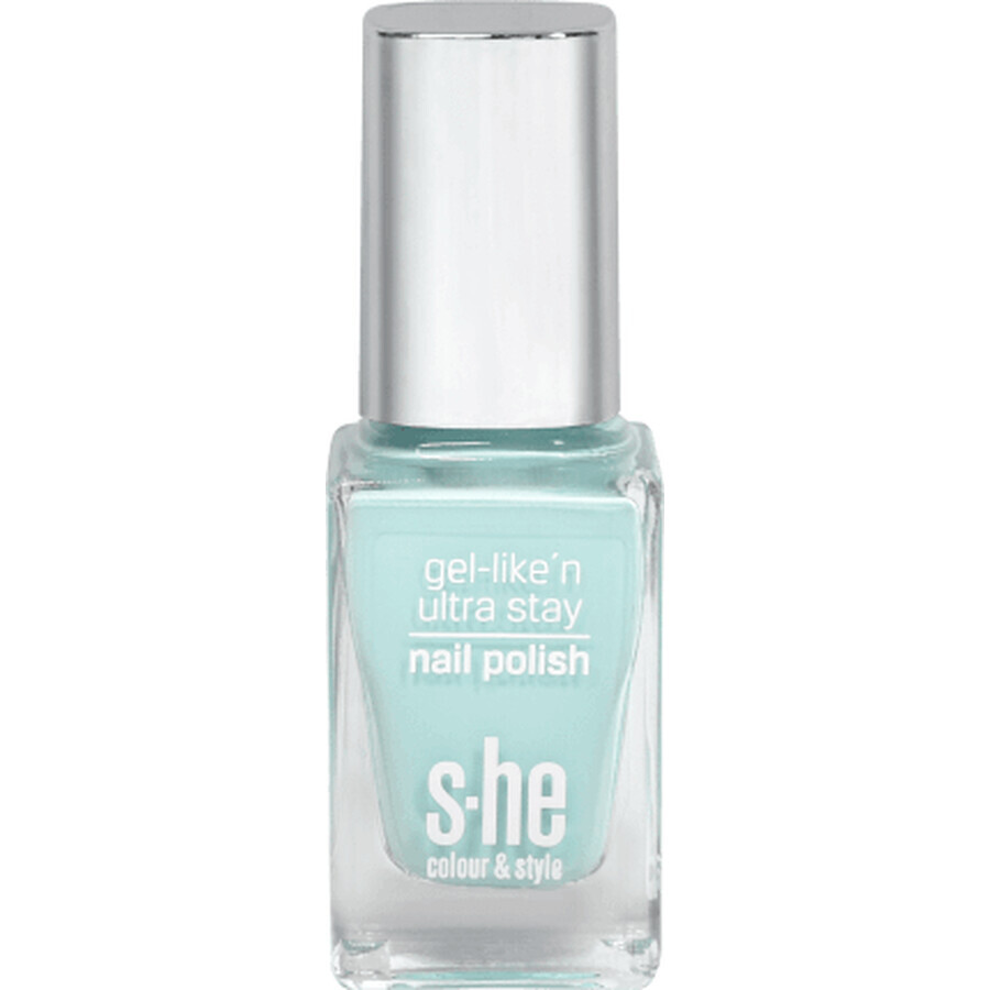 Esmalte de uñas She colour&amp;style Gel-like'n ultra stay 322/414, 10 ml