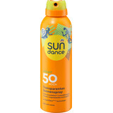 Sundance Spray cu protecție solară SPF50 transparent, 200 ml