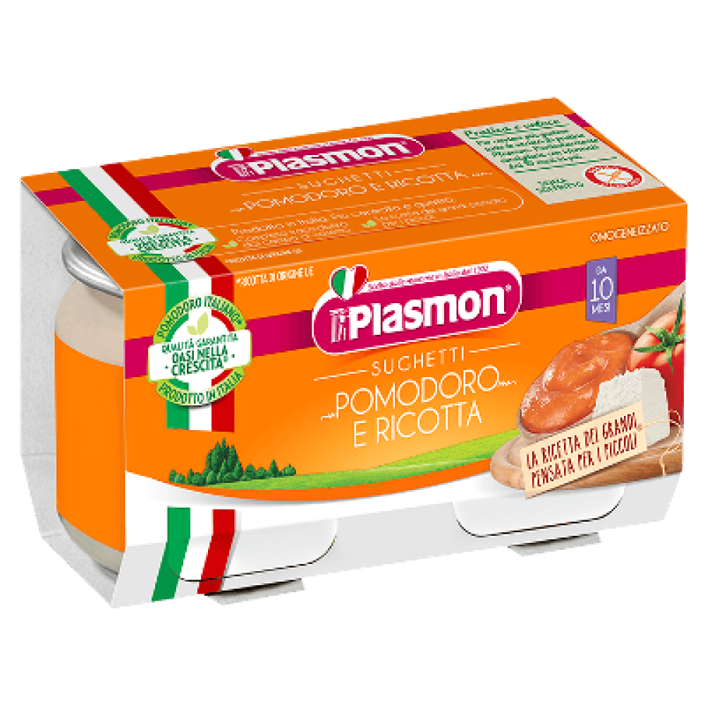 Sos paste cu ricotta Sughetti, 2 x 80 g, Plasmon