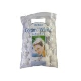 Bilute de vata Cotton & White, 50 bucati, Leonex