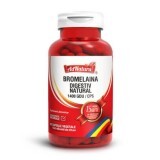 Digestiv natural, 1400 GDU Bromelaina, 60 capsule, AdNatura