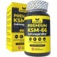Extract de radacina Ashwagandha KSM-66 Premium, 60 capsule vegane, Boost4Life