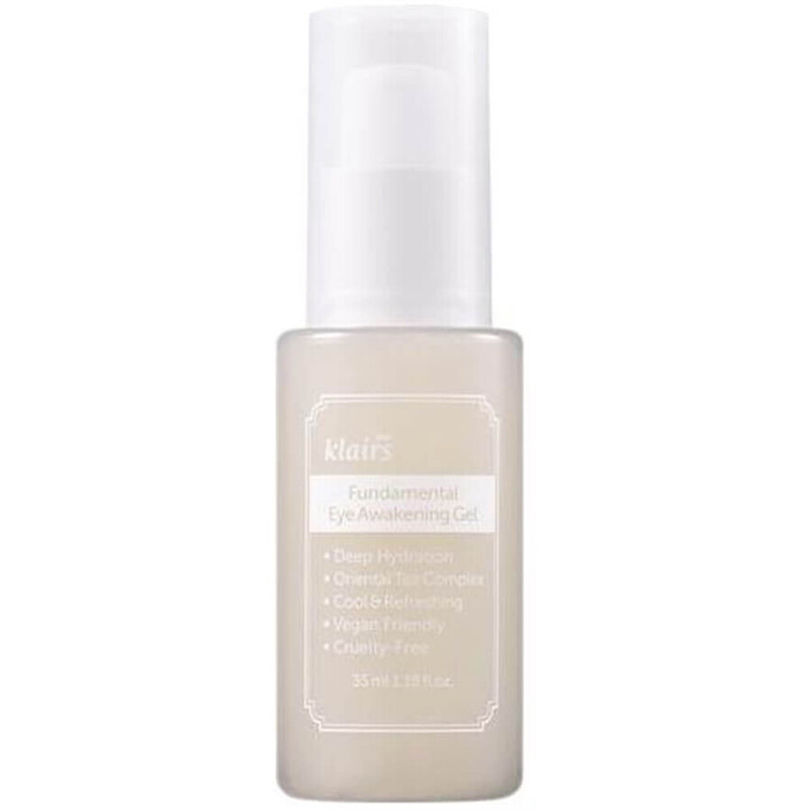 Gel pentru ochi hidratant si tonifiant Fundamental, 35 ml, Klairs