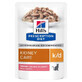 Hrana cu somon pentru pisici k/d Kidney Care, 85 g, Hill&#39;s PD