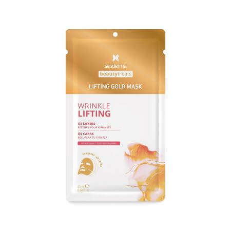 Masca pentru fata Lifting Gold Beauty Treats, 1 bucata, Sesderma