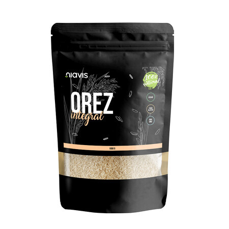 Orez Integral, 1000 g, Niavis  6426284001283