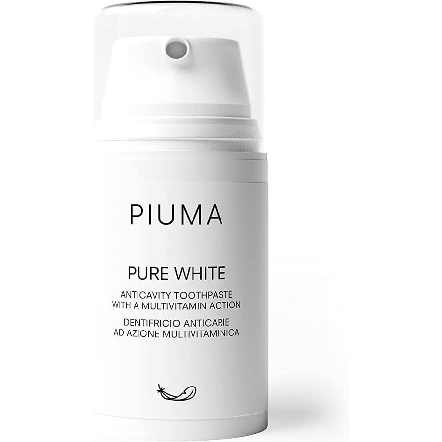 Pastă de dinți Pure White, 75 ml, Piuma