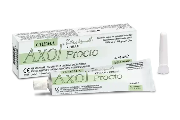 Axol Procto Cream, Crema pentru Revigorarea Proctitei si Tulburari Hemoroidale, 40 ml, Mar-Farma