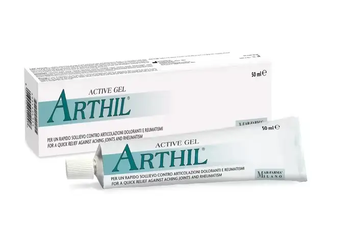 Arthil Active Gel, Gel pentru dureri de incheiaturi si reumatism, 50 ml, Mar-Farma Milano