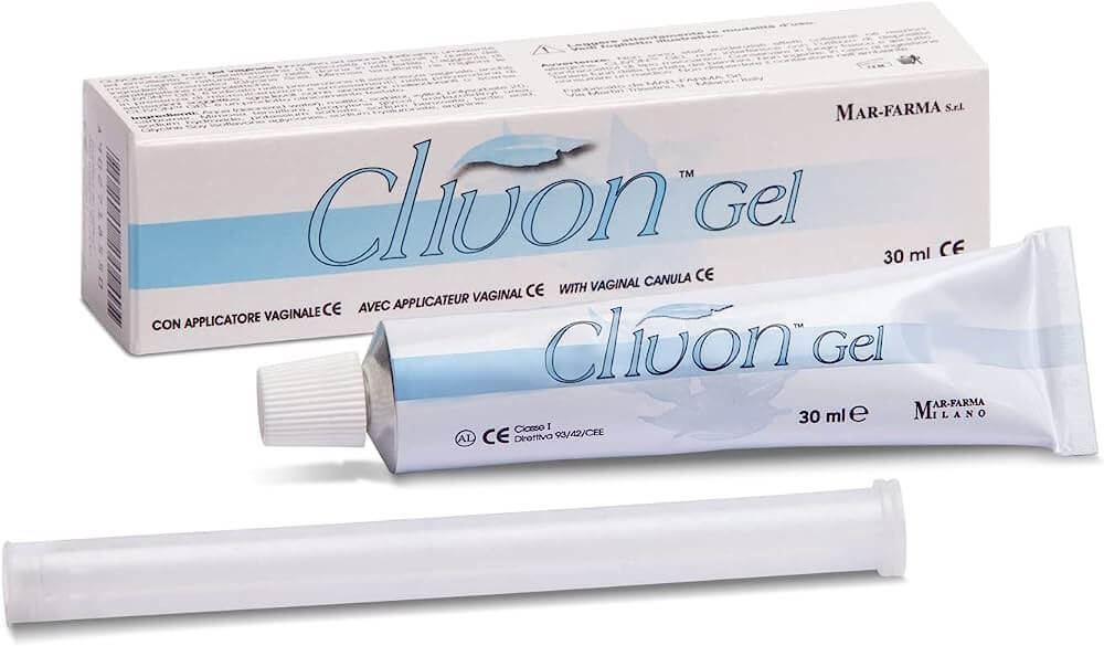 Clivon Gel, Gel vaginal cu actiune lubrifianta, umectanta si emolienta, 30 ml, Mar-Farma Italia