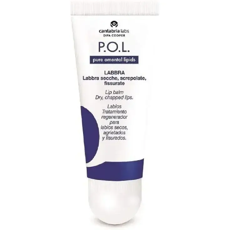 P.O.L. Labbra, Crema protectoare pentru buze, 10 ml, Cantabria Labs