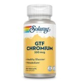 Chromium GTF Solaray, 200 mcg, 100 capsule vegetale, Secom