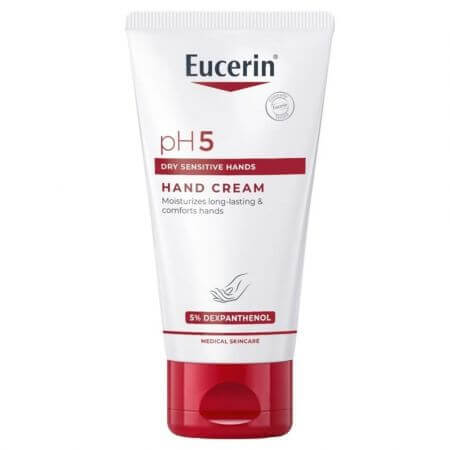 Eucerin pH5 Crema de maini, 75 ml