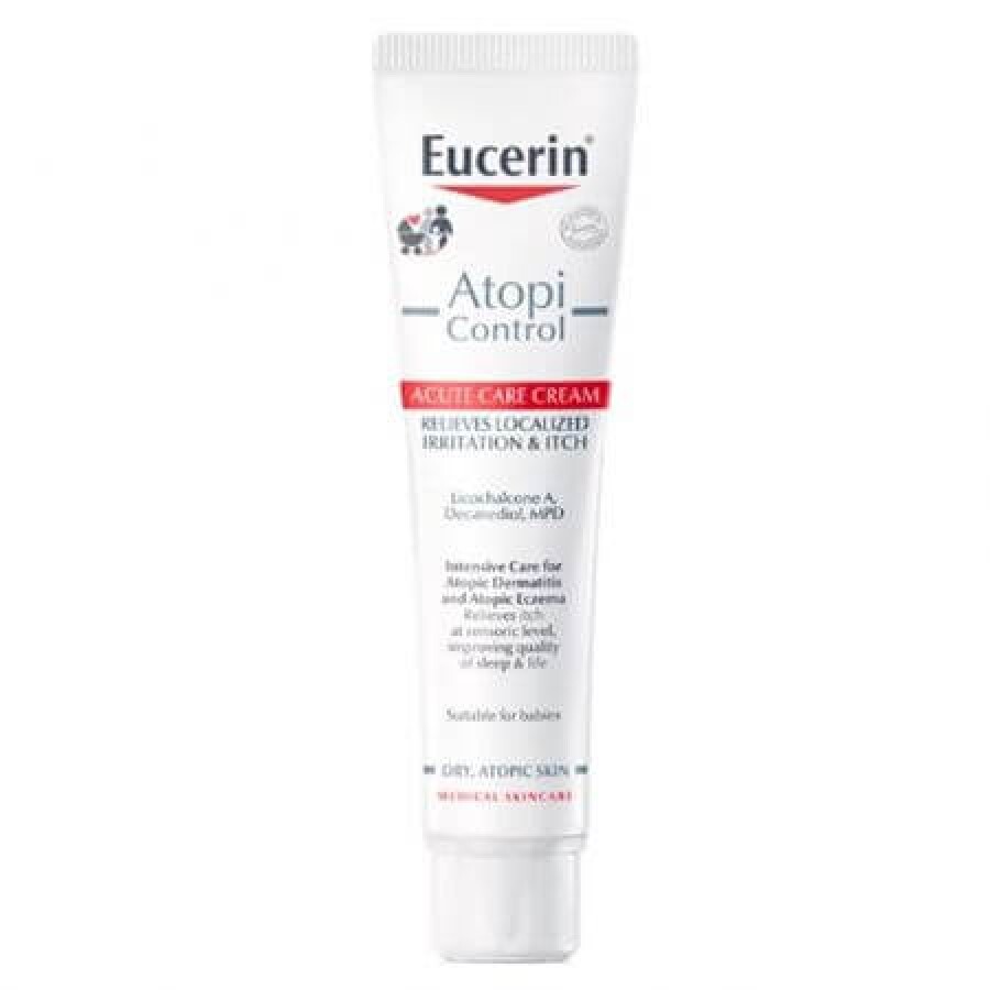 Eucerin AtopiControl Crema pentru ingrijire acuta , 40 ml