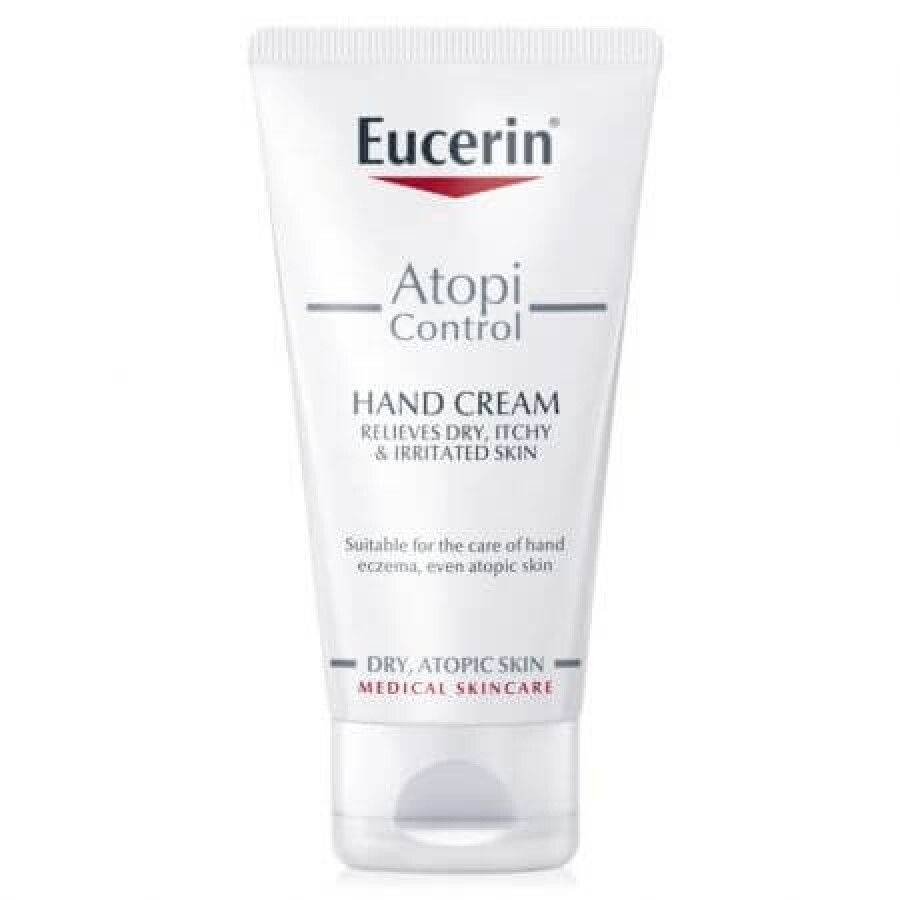 Eucerin AtopiControl Crema pentru maini, 75 ml