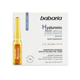 Fiole cu acid hialuronic pentru hidratare, 10 ml, Babaria
