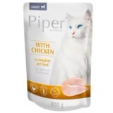 Hrana umeda cu pui pentru pisici, 100 g, Piper
