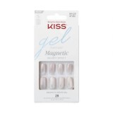 Unghii false Gel Fantasy Magnetic, Short Squoval, Kiss