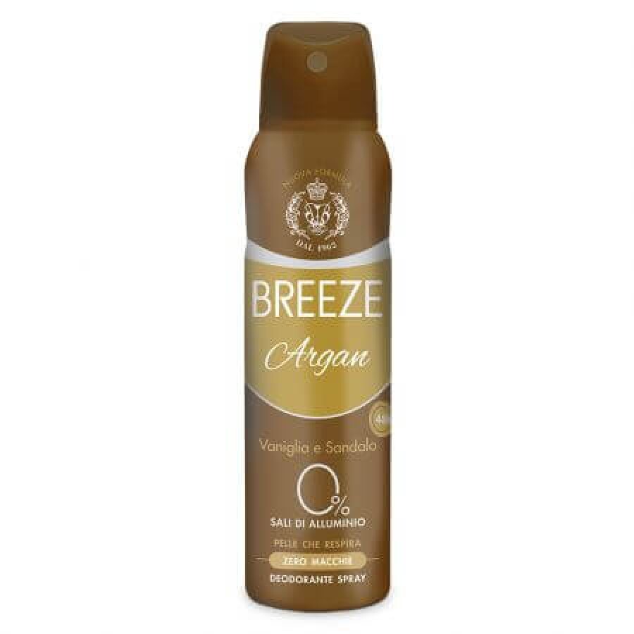 Deodorant spray cu ulei de aragan, 150 ml, Breeze