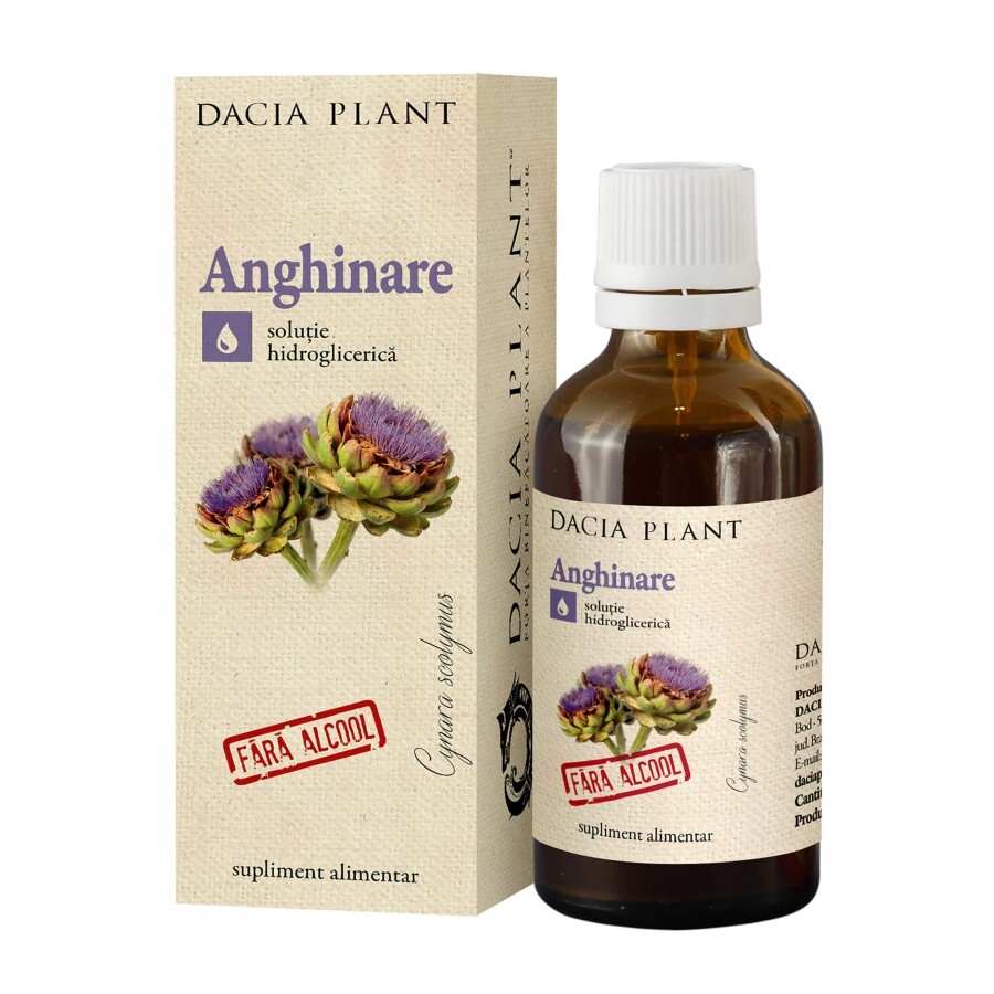 Extract natural de Anghinare fără alcool, 50 ml, Dacia Plant