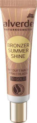 Alverde Naturkosmetik Bronzer lichid Summer Shine - Nr. 10 Gold, 15 ml