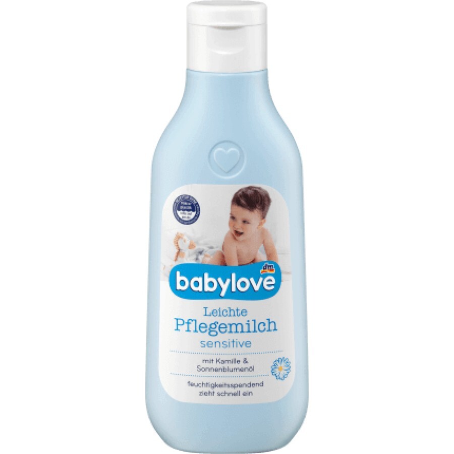 Babylove Lapte de îngrijire senzitiv, 250 ml