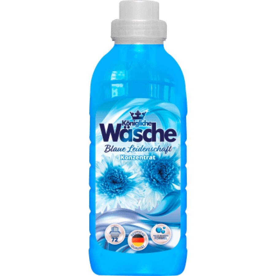 Konigliche Wasche Balsam rufe Pasiune Albastră 72 spălări, 1,8 l