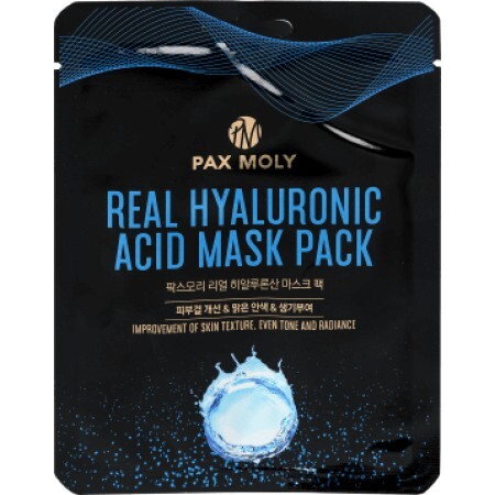 Pax Moly Mască de față cu Acid Hialuronic, 1 buc