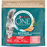 Purina ONE Hrană pentru pisici sterilizate cu somon, 1,5 Kg