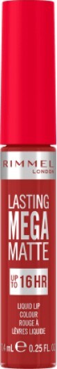 Rimmel London Lasting Mega Matte Ruj lichid N.500 FIRE STARTER, 1 buc