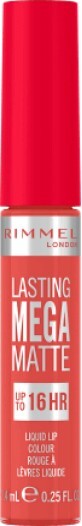 Rimmel London Lasting Mega Matte Ruj lichid N.600 CORAL SASS, 1 buc