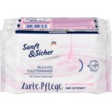Sanft&Sicher Hârtie igienică umedă, 150 buc