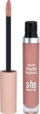 She colour&amp;style Luciu de buze Pure Nude 341/015, 5,2 g