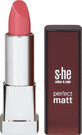 She colour&amp;style Ruj perfect matt 333/415, 5 g