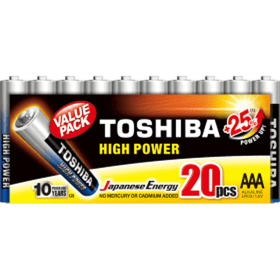 Toshiba Baterie R3 ALK high power SH20, 20 buc