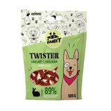 Recompense cu iepure pentru caini Twister Rabbit Sticks, 500 g, Mr. Bandit