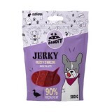 Recompense cu rata pentru caini Jerky Duck Fillets, 500 g, Mr. Bandit