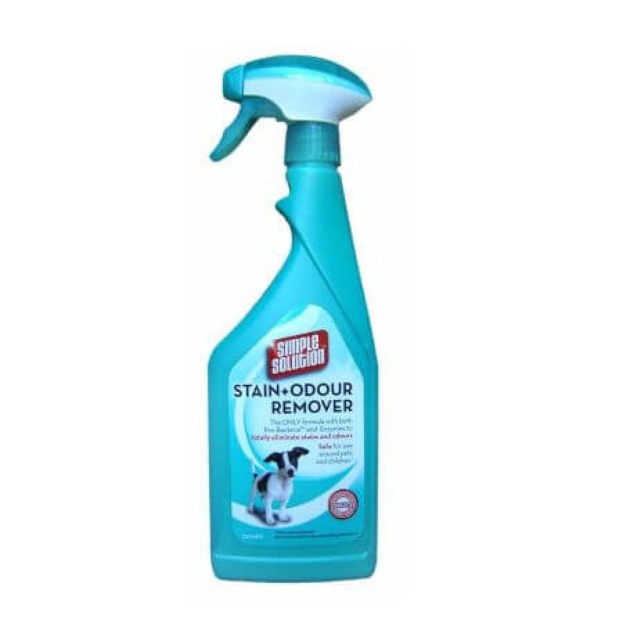 Soluție antipete și mirosuri pentru câini Stain and Odour Remover, 750 ml, Simple Solution